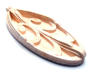 Wierook Houder Eco Resin - Jugendstil - Klassiek Roze Marmer Effect